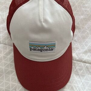 Patagonia Brick Red Fabric Cap